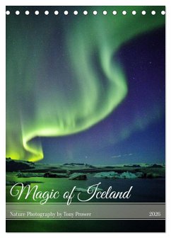 Cover Magic of Iceland - nature photography (Desk Calendar 2026 DIN A5 portrait), CALVENDO 12 Month DeskCalendar