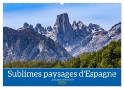 Cover Sublimes paysages d'Espagne (Calendrier mural 2026 DIN A2 vertical), CALVENDO calendrier mensuel
