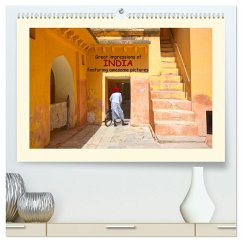 Cover Great impressions of INDIA featuring awesome pictures (High Quality Premium Wall Calendar 2026 DIN A2 landscape),CALVENDO 12 Month Wall Calendar