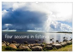 Cover Four seasons in Estonia (Wall Calendar 2026 DIN A3 landscape), CALVENDO 12 Month Wall Calendar