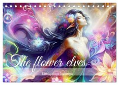 Cover The flower elves Enchanting harmony (Desk Calendar 2026 DIN A5 landscape), CALVENDO 12 Month DeskCalendar
