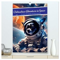 Chihuahua Adventure in Space (High Quality Premium Wall Calendar 2026 DIN A2 portrait),CALVENDO 12 Month Wall Calendar Chihuahua Adventure in Space (High Quality Premium Wall Calendar 2026 DIN A2 portrait),CALVENDO 12 Month Wall Calendar