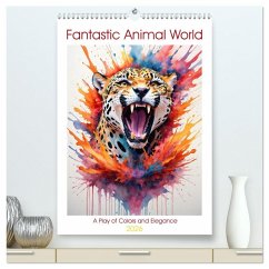 Fantastic Animal World: A Play of Colors and Elegance (High Quality Premium Wall Calendar 2026 DIN A2 portrait),CALVENDO 12 Month Wall Calendar Fantastic Animal World: A Play of Colors and Elegance (High Quality Premium Wall Calendar 2026 DIN A2 portrait),CALVENDO 12 Month Wall Calendar