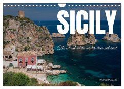 Cover Sicily - The island where winter does not exist (Wall Calendar 2026 DIN A4 landscape), CALVENDO 12 Month Wall Calendar