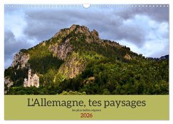 Cover L'Allemagne, tes paysages (Calendrier mural 2026 DIN A3 vertical), CALVENDO calendrier mensuel