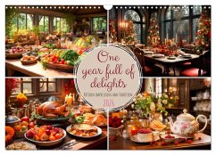 Cover One year full of delights (Wall Calendar 2026 DIN A3 landscape), CALVENDO 12 Month Wall Calendar