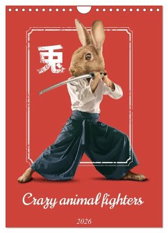 Crazy animal fighters (Wall Calendar 2026 DIN A4 portrait), CALVENDO 12 Month Wall Calendar