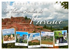 Cover Les villages perchés de Provence (Calendrier de bureau 2026 DIN A5 vertical), CALVENDO calendrier mensuel