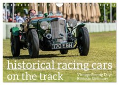 historical racing cars on the track (Wall Calendar 2026 DIN A4 landscape), CALVENDO 12 Month Wall Calendar Cover historical racing cars on the track (Wall Calendar 2026 DIN A4 landscape), CALVENDO 12 Month Wall Calendar