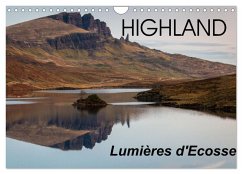 HIGHLAND, Lumières d'Ecosse (Calendrier mural 2026 DIN A4 vertical), CALVENDO calendrier mensuel