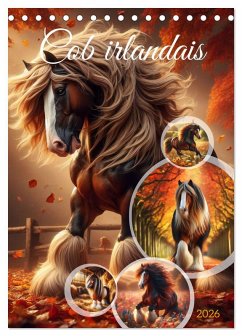 Cob irlandais (Calendrier de bureau 2026 DIN A5 horizontal), CALVENDO calendrier mensuel Cob irlandais (Calendrier de bureau 2026 DIN A5 horizontal), CALVENDO calendrier mensuel