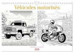 Véhicules motorisés (Calendrier mural 2026 DIN A4 vertical), CALVENDO calendrier mensuel