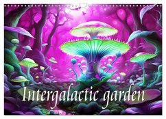 Intergalactic garden (Wall Calendar 2026 DIN A3 landscape), CALVENDO 12 Month Wall Calendar