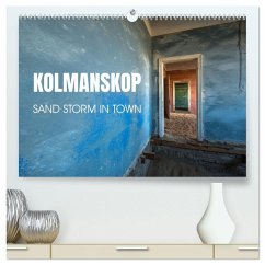 Cover Kolmanskop Sand storm in town (High Quality Premium Wall Calendar 2026 DIN A2 landscape),CALVENDO 12 Month Wall Calendar