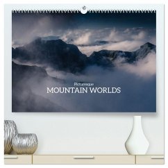 Cover Picturesque Mountain Worlds (High Quality Premium Wall Calendar 2026 DIN A2 landscape),CALVENDO 12 Month Wall Calendar