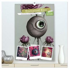 Cover Enchanted Eyes (High Quality Premium Wall Calendar 2026 DIN A2 portrait),CALVENDO 12 Month Wall Calendar