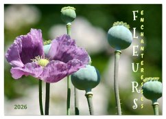 Cover DES FLEURS ENCHANTERESSES (Calendrier de bureau 2026 DIN A5 vertical), CALVENDO calendrier mensuel