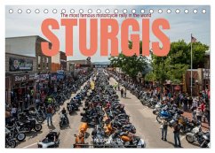 Cover Sturgis - The most famous motorcycle rally in the world (Desk Calendar 2026 DIN A5 landscape), CALVENDO 12 Month DeskCalendar