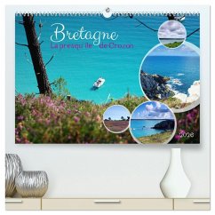 Bretagne La presqu'île de Crozon (Calendrier mural 2026 DIN A2 vertical) calendrier de bureau