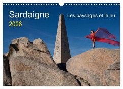 Sardaigne - Les paysages et le nu (Calendrier mural 2026 DIN A3 vertical), CALVENDO calendrier mensuel