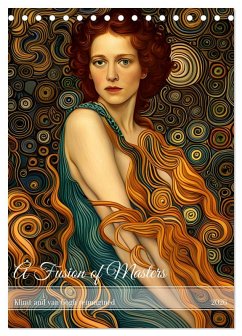 Cover A Fusion of Masters (Desk Calendar 2026 DIN A5 portrait), CALVENDO 12 Month DeskCalendar