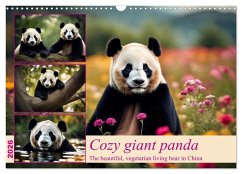 Cover Cozy giant panda (Wall Calendar 2026 DIN A3 landscape), CALVENDO 12 Month Wall Calendar