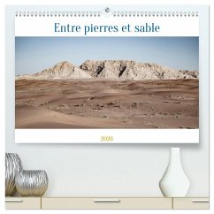 Cover Entre pierres et sable (Calendrier mural 2026 DIN A2 vertical) calendrier de bureau