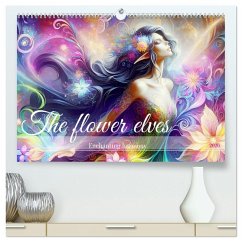 Cover The flower elves Enchanting harmony (High Quality Premium Wall Calendar 2026 DIN A2 landscape),CALVENDO 12 Month Wall Calendar
