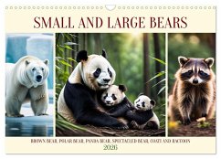 Cover Small and large bears (Wall Calendar 2026 DIN A3 landscape), CALVENDO 12 Month Wall Calendar