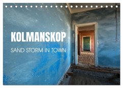 Cover Kolmanskop Sand storm in town (Desk Calendar 2026 DIN A5 landscape), CALVENDO 12 Month DeskCalendar