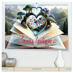 C¿urs ludiques (Calendrier mural 2026 DIN A2 vertical) calendrier de bureau C¿urs ludiques (Calendrier mural 2026 DIN A2 vertical) calendrier de bureau
