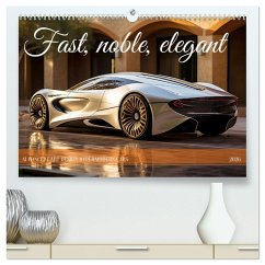 Fast, noble, elegant (High Quality Premium Wall Calendar 2026 DIN A2 landscape),CALVENDO 12 Month Wall Calendar
