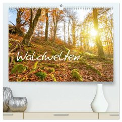 Waldwelten (hochwertiger Premium Wandkalender 2026 DIN A2 quer), Kunstdruck in Hochglanz