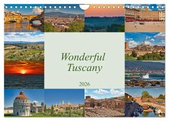 Wonderful Tuscany (Wall Calendar 2026 DIN A4 landscape), CALVENDO 12 Month Wall Calendar Cover Wonderful Tuscany (Wall Calendar 2026 DIN A4 landscape), CALVENDO 12 Month Wall Calendar