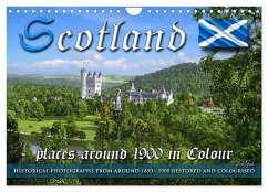 Cover Scotland around 1900 - photos restored and colourised (Wall Calendar 2026 DIN A4 landscape), CALVENDO 12 Month Wall Calendar