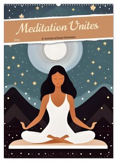 Cover Meditation Unites (Wall Calendar 2026 DIN A2 portrait), CALVENDO 12 Month Wall Calendar