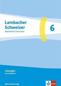 Cover Lambacher Schweizer Mathematik 6. Ausgabe Baden-Württemberg G9