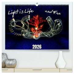 Cover Light is Life and Fun (High Quality Premium Wall Calendar 2026 DIN A2 landscape),CALVENDO 12 Month Wall Calendar