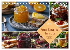 Fruit Paradise in a Jar (Desk Calendar 2026 DIN A5 landscape), CALVENDO 12 Month DeskCalendar