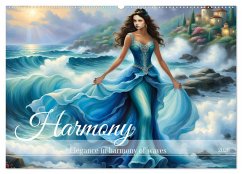 Cover Harmony - Elegance in harmony of waves (Wall Calendar 2026 DIN A2 landscape), CALVENDO 12 Month Wall Calendar