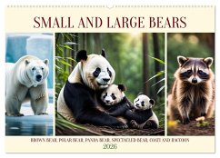 Cover Small and large bears (Wall Calendar 2026 DIN A2 landscape), CALVENDO 12 Month Wall Calendar