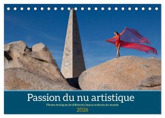 Passion du nu artistique (Calendrier de bureau 2026 DIN A5 vertical), CALVENDO calendrier mensuel