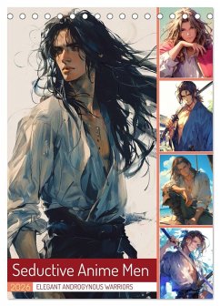 Cover Seductive Anime Men (Desk Calendar 2026 DIN A5 portrait), CALVENDO 12 Month DeskCalendar