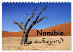 Namibie Rouge et Or (Calendrier mural 2026 DIN A3 vertical), CALVENDO calendrier mensuel
