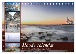 Cover Moody calendar (Desk Calendar 2026 DIN A5 landscape), CALVENDO 12 Month DeskCalendar