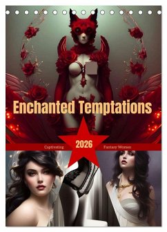Cover Enchanted Temptations (Desk Calendar 2026 DIN A5 portrait), CALVENDO 12 Month DeskCalendar