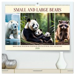 Cover Small and large bears (High Quality Premium Wall Calendar 2026 DIN A2 landscape),CALVENDO 12 Month Wall Calendar