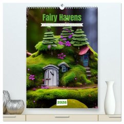 Cover Tiny Fairy Havens (High Quality Premium Wall Calendar 2026 DIN A2 portrait),CALVENDO 12 Month Wall Calendar