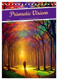 Cover Prismatic Visions (Desk Calendar 2026 DIN A5 portrait), CALVENDO 12 Month DeskCalendar