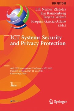 Cover ICT Systems Security and Privacy Protection (eBook, PDF)
